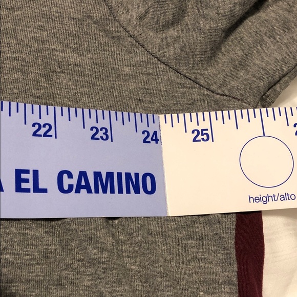 🎆SALE! U.S. Polo Assn. Men's Burgundy, Gray, and White Long Sleeve Tee - Picture 7 of 8